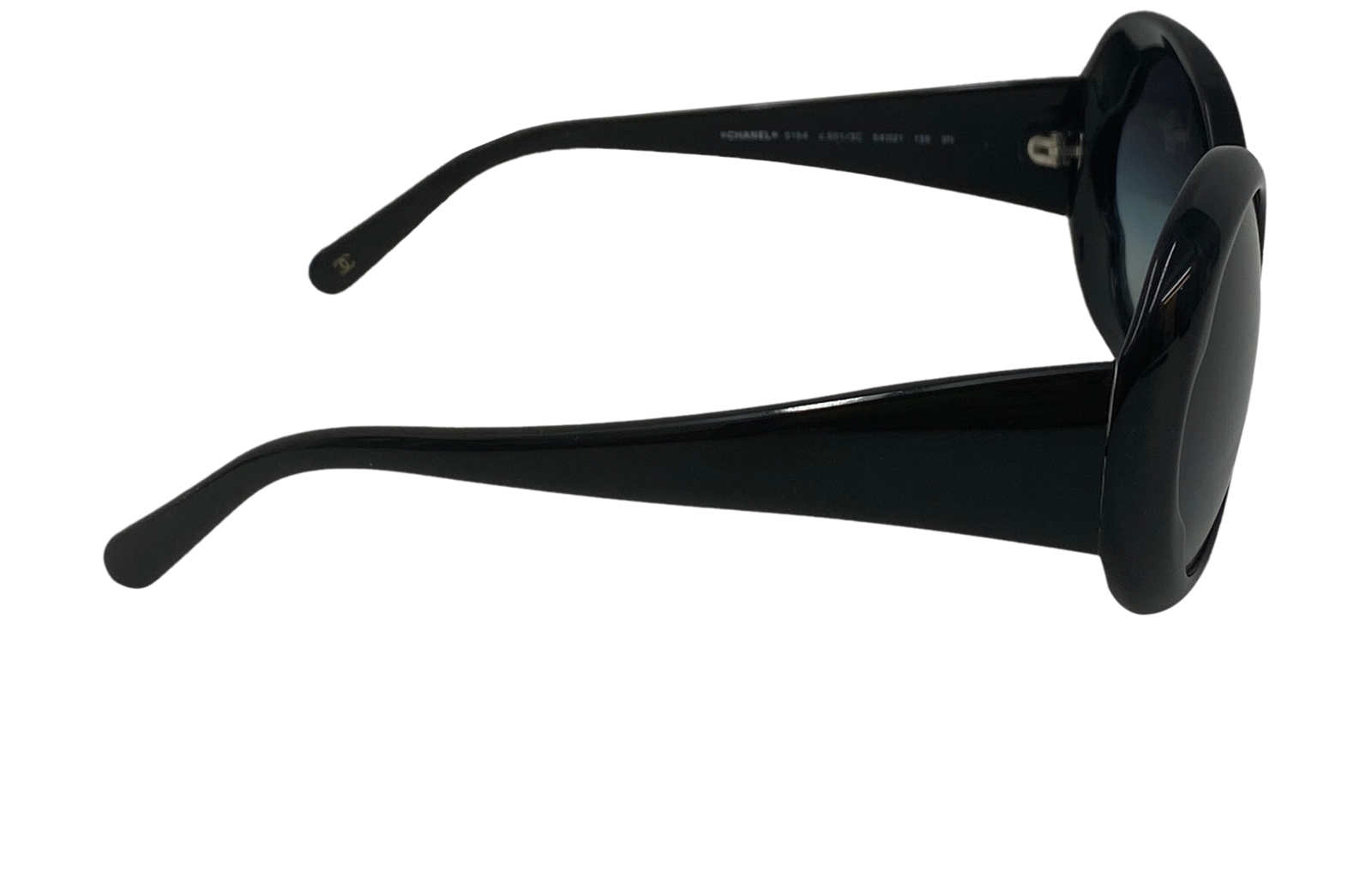 Chanel Gafas Sol Vintage, 90&euro;, Accesorios, Negro, Tafetán - Acetato, Vista lateral